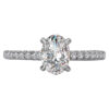 Diamond Semi-Mount Engagement Ring