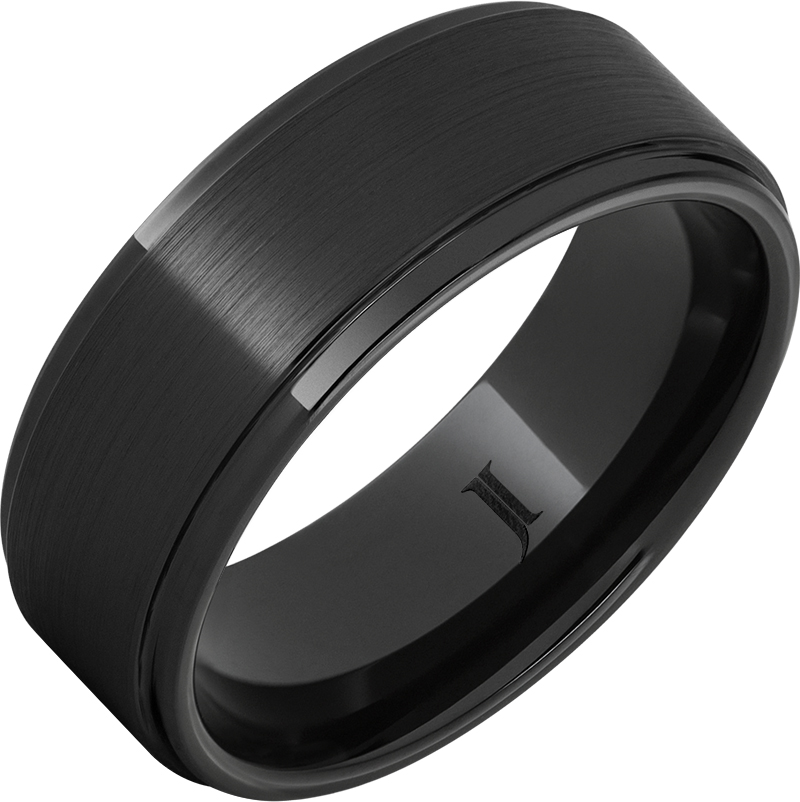 Satin Rogue - Black Diamond Ceramic™ Ring