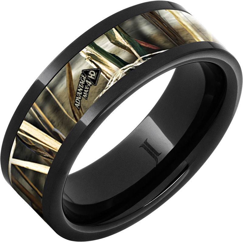 Black Diamond Ceramic™ Ring With Realtree MAX-4® Inlay