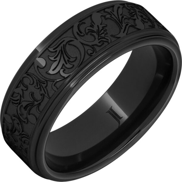 Black Diamond Ceramic™ Latigo Pattern Ring