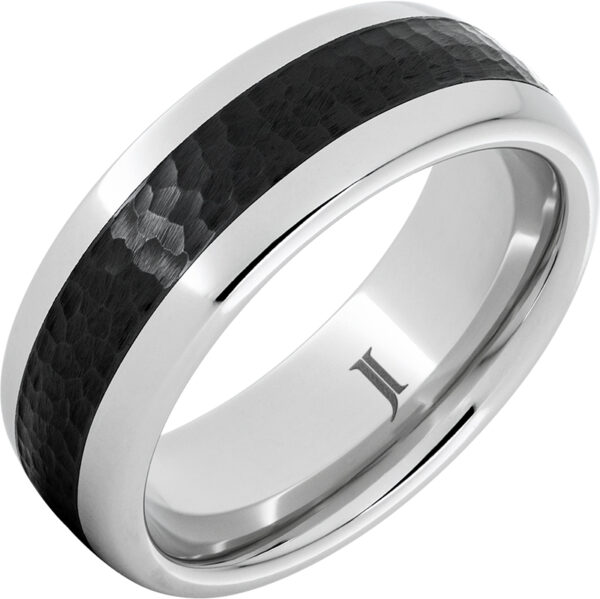 Cobblestone - Serinium® and Black Ceramic Ring