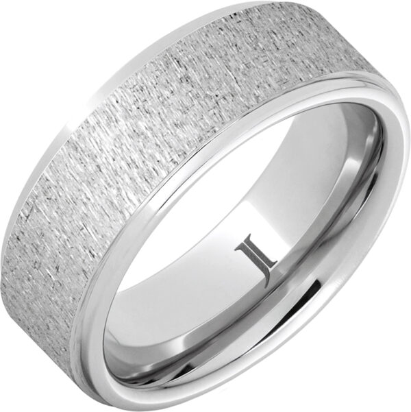 Serinium® Ring with Grain Finish