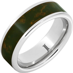 Serinium® Royal Copper™ Ring with Dark Green Patina