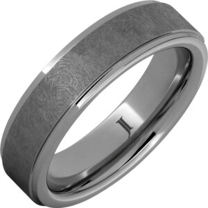 The Sentinel – Rugged Tungsten™ Hand Textured Ring